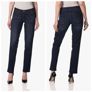 Democracy Ab'Solution High Waist Skinny Jeans Women's Indigo Stretch Denim - 8